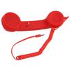 Retro Telephone Receiver Professional 3.5mm Plug Radiation Proof Wired Cellphone Handset for Smartphone PC