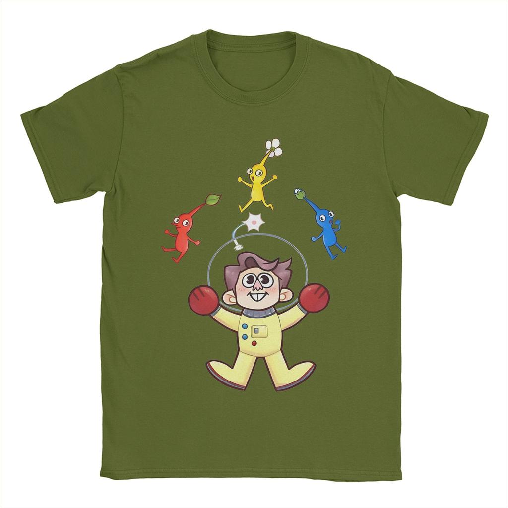 Männer Frauen Jerma Pikmin Shirt 100% Baumwolle Neuankömmling T-Shirt Top Kleidung