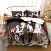 Anime Kawaii Girls Puella Magi Madoka Magica Bedding Set Boys Girls Twin Queen King Size Duvet Cover Pillowcase Bed Boys Adult