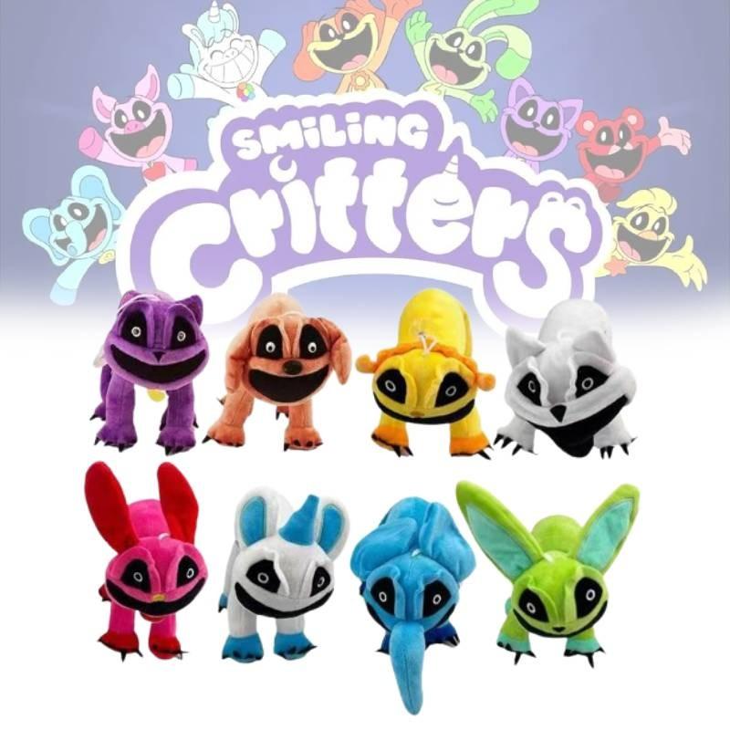 Animal Critters Smiling Stuffed Plush Toy Cartoon Children Halloween Gift Doll