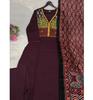 Women Designer Cotton Elegant Kurta Pant Dupatta Set Indian Bollywood Top Tunic Salwar Suit Dress