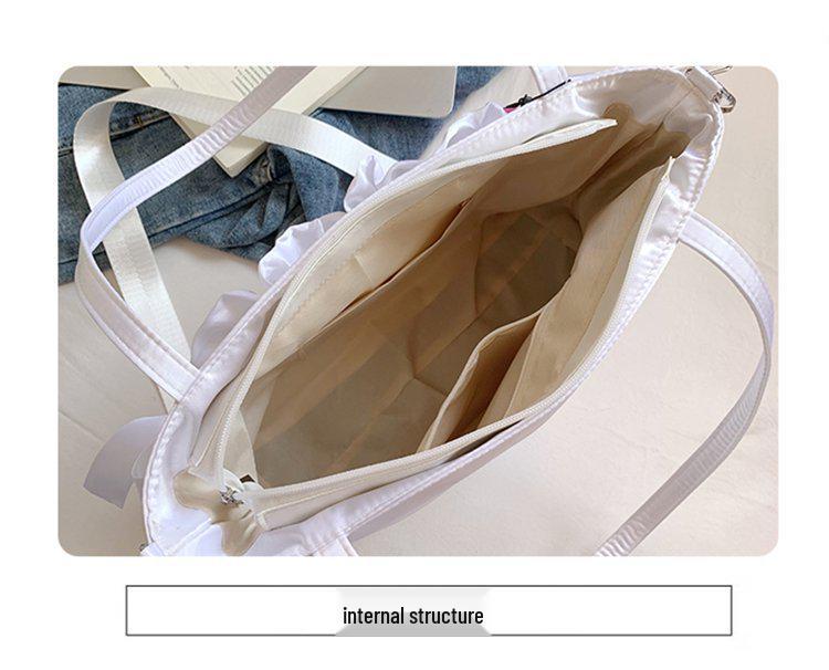 Sac Ita Cœur en Dentelle Anime Doux & Cool Épicé pour Femmes - Petit Sac Bandoulière/Épaule/Aisselle