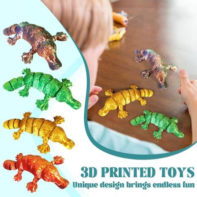 3D tištěný model,flexibilní socha,s pohyblivými klouby,domácí dekorace,zajímavé hračky pro autismus/ADHD,festivalové dárky Toco,hračky,hračka se zvířátky na stůl