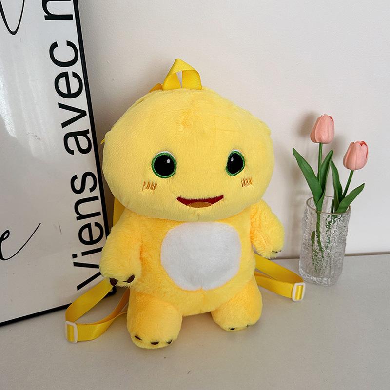 Super cute giant panda plush cartoon doll cute backpack sweet soft cute girl doll backpack