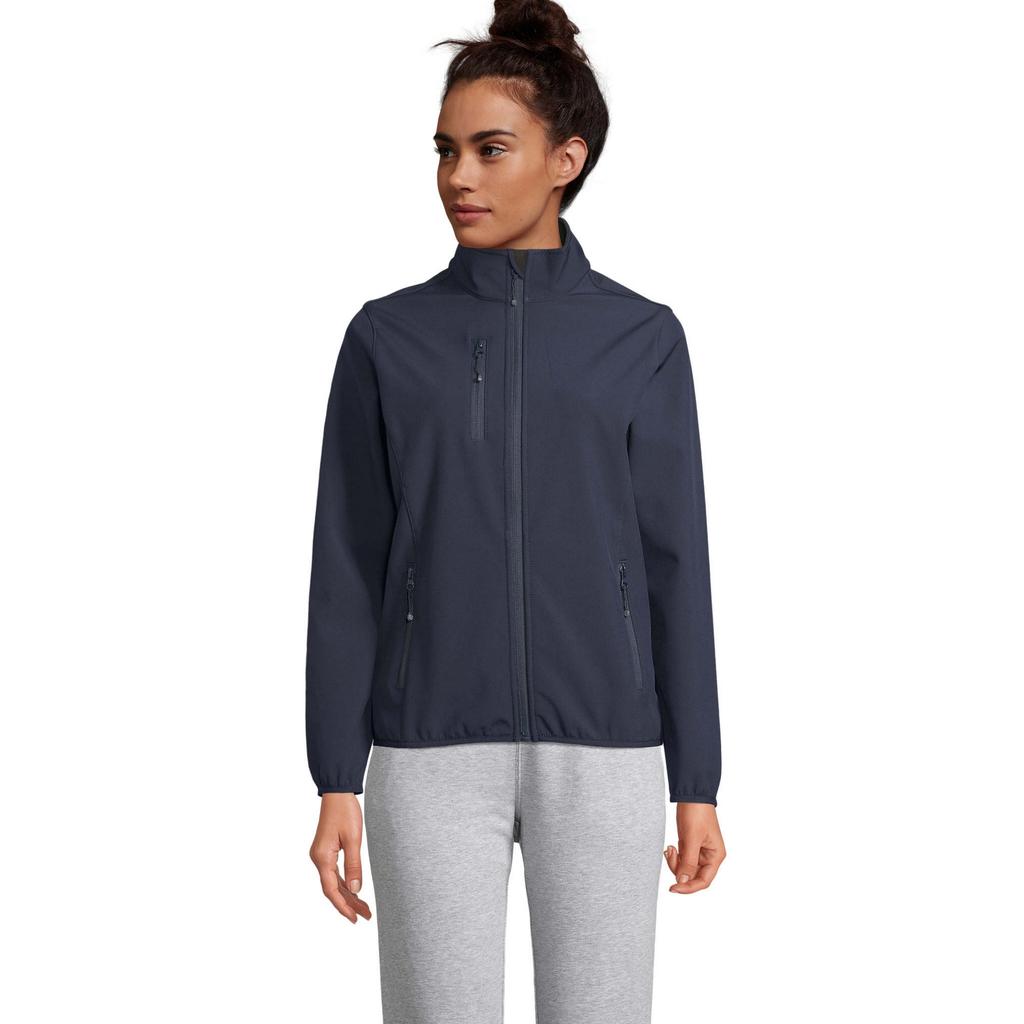 Womens/Ladies Falcon Zipped Soft Shell Jacket
