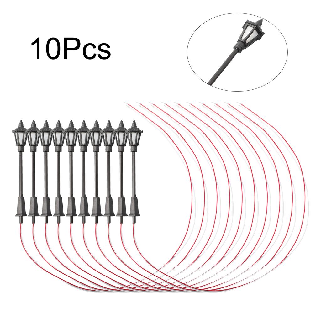 For TT Compatible LED Street Lamp Lighting for Enhanced Model Railways