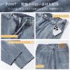 Kayiyasu Denim Loose Streetwear Baggy Solid Jeans Women's Wide-Leg Pants, Fit, Pants, Casual, Color, Fashionable, Leg-Lengthening, Spring, Summer,