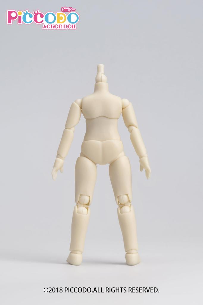 PICCODO BODY11 Deformed Doll Body PIC D005CW Cream White