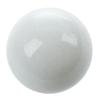 BAAU 100 Pcs Marbles 16mm Glass Marbles Knicker Glass Balls Decoration Color Nuggets Toy White