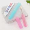 Compact Travel Toothbrush Holder - Mildew-Proof, Washable, and Protective