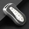 TPU Leahter Car Remote Smart Key Case Protective Cover For Geely New Emgrand GS X6 SUV EC7 Bag Shell Holder Keychain Protector Auto Accessories