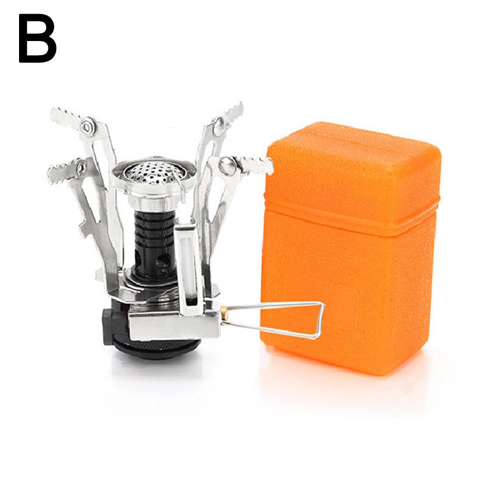 1Pc Ultralight Portable Camping Stoves, Adjustable Valve Stove For Backpacking, Hiking, Mountaineering, Camping