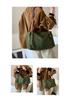 Korean Style High-End Suede Plush Retro Crossbody Bag for 2026 Summer