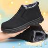 Platform Men's Snow Boots New in Anti Slip Male Winter Shoes Luxury Comfortable Sale High Quality Outdoor Hiking Brands Fur Work