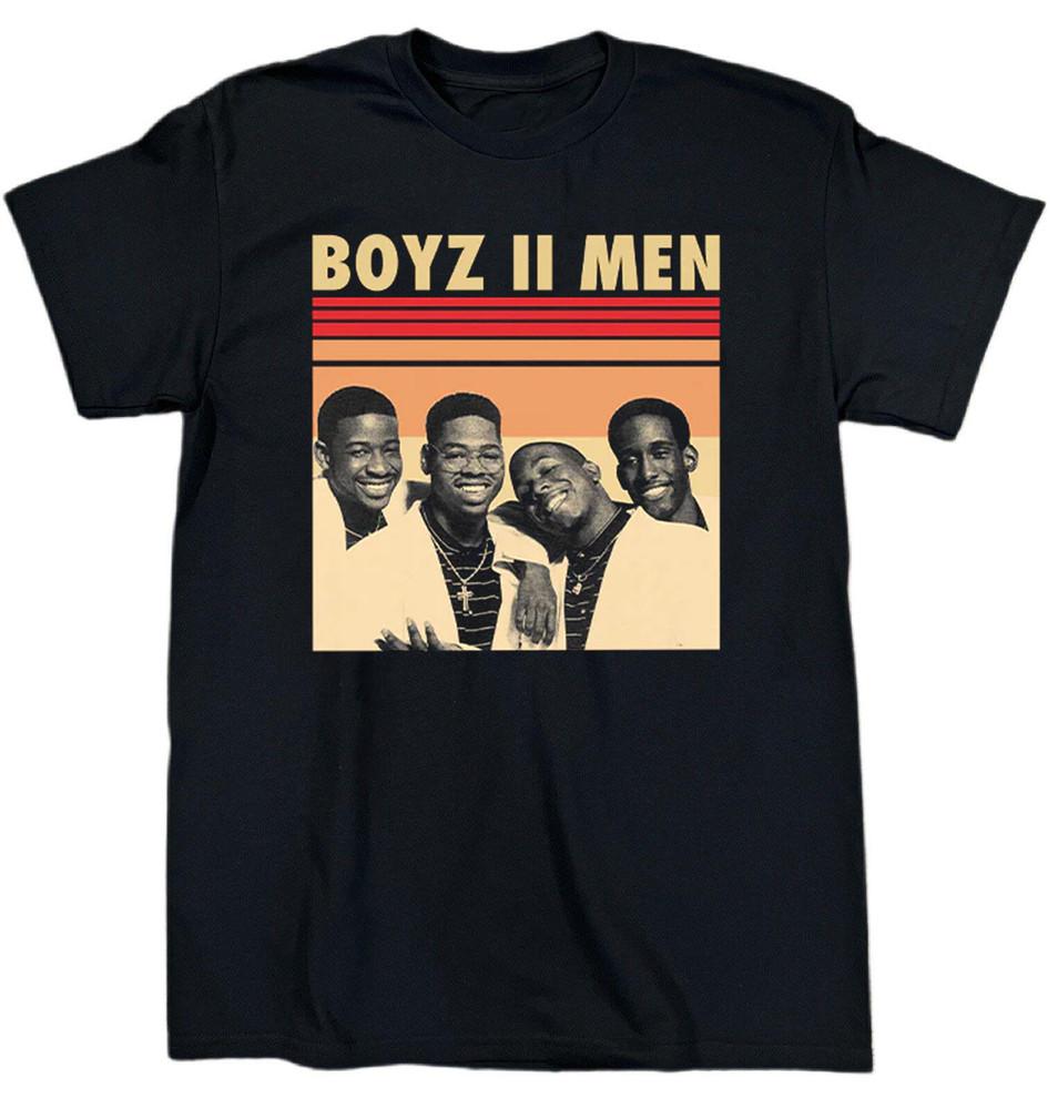 Members Of Boyz II Men Band Gift For Fans Cotton Black S-5XL Shirt SE590 Unisex T-Shirt XL