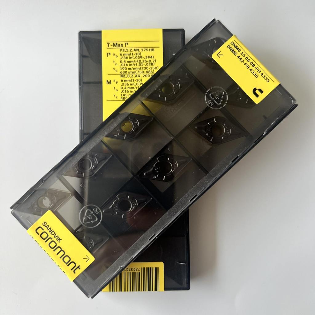 SANDVIK / DNMG150608-PR 4335 / Original Swedish hard alloy blade 10 Pcs