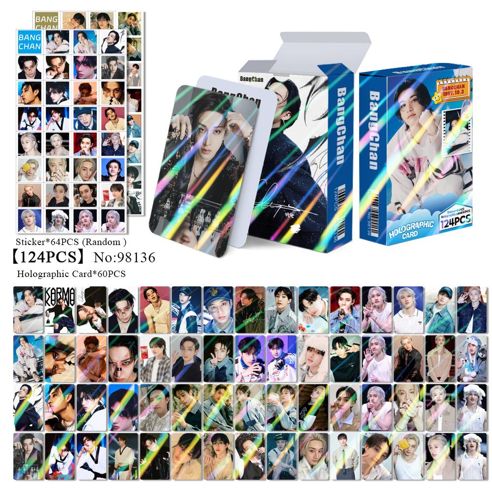 124Pcs  Card Stray Kids Card Boy Group Album "DO IT"Pocards Lomo Hyunjin Felix LeeKnow Han BangChan  Album Fans Gifts