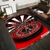 Casino Roulette Wheel Design Rug. Non-slip Rug Suitable for Living Room and Bedroom Sofas.