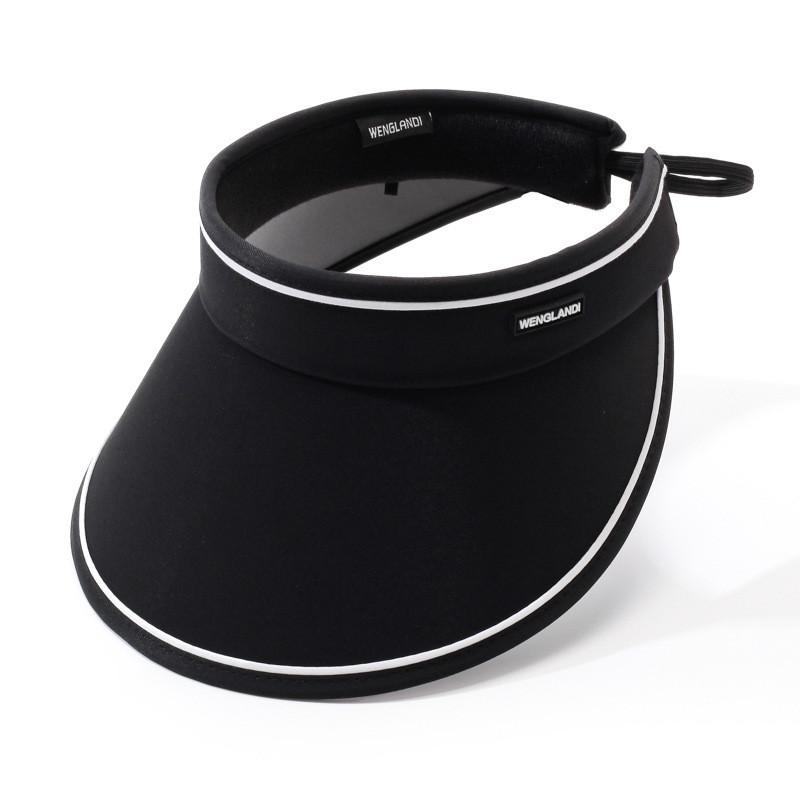 Sun Protection Wide Brim Cap With Adjustable Fit For Outdoor Beach And Cycling