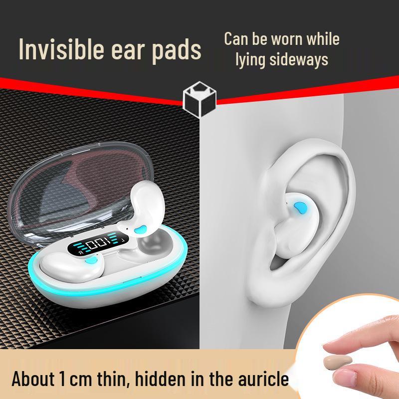 X55 Bluetooth Sleep In-Ear Mini Earphones with Digital Display for Gaming