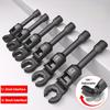Universal Opening Wrench Set 180°adjustable Auto Repair Spanner Kit Portable Disassembly Assembly Wrench Practical Manual Tools