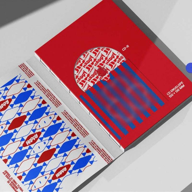 Jin   Happy Solo Album  3 Types Set 