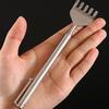Metal Extendable Back Scratcher Portable Stainless Steel Compact Massager Portable Back Scratcher for Shoulder Home Gym Offices