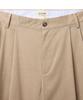 LXT Double-Pleat Wide Balloon Slacks [Beige]