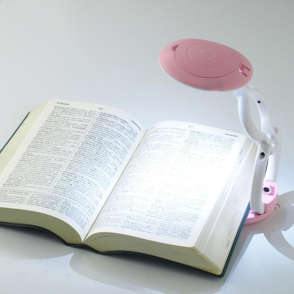 3R 3R System Portable Stand Magnifier Multi Loupe with LED Lens Magnification Approximately 3x Foldable with Strap Pink [viacurio] 3R-LIGHT-04PK