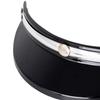 Helmet Visor Peak Cover Sun Protector 3 Snaps Portable Universal for 3/4