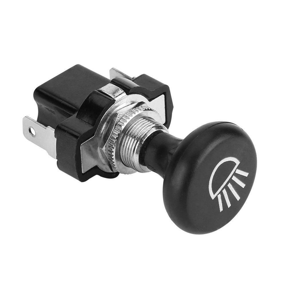 Car Auto Headlight Push Pull Light Switch 12V For Club Car Yamaha