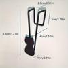 1Pc Cat-Shaped Sturdy Cast Iron Hooks Designed to Hang Over Doors - Easy to Install, for Hats, Towels, Wallets, And Robes Home Organizer