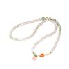 Xinjiang Tianshan Green Jade Women's Multi-Strand Prayer Beads Bracelet