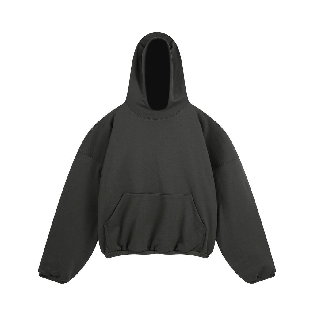 2024 Autumn/Winter Kanye Double-Layer Cotton Unisex Loose Hoodie