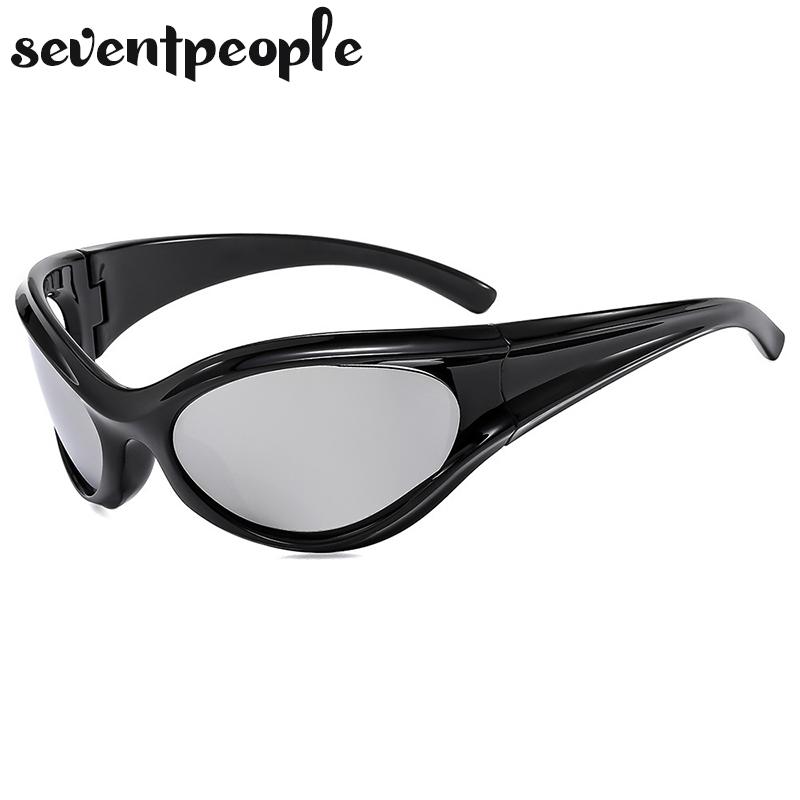 Dynamo Cat Eye Sunglasses Men  Luxury Brand Designer New In Fashion Round Sun Glasses For Women Y2K Punk Sports Goggle Male
