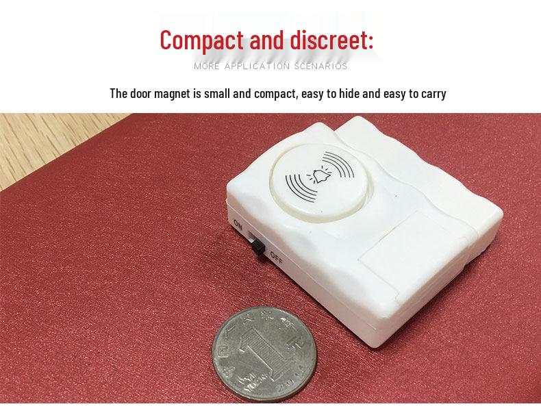 Jiaguwen Guardian Anti-theft Door & Window Magnetic Alarm Reminder