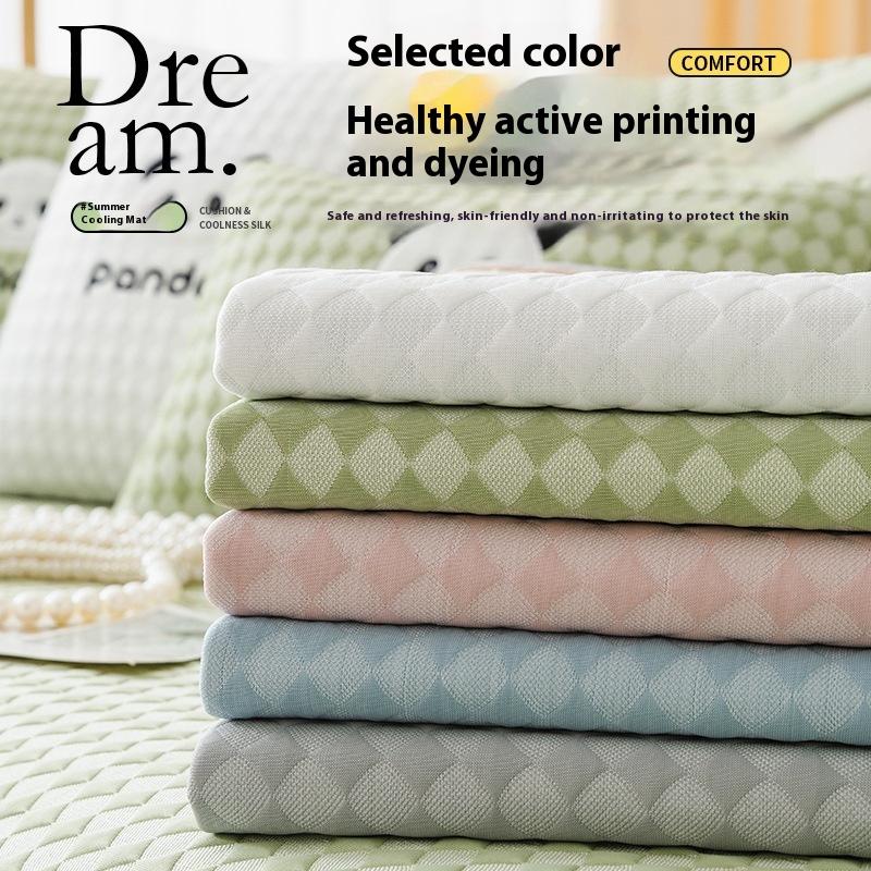 Ice Silk Sofa Cover Summer Universal Non-slip Sofa Mat Cool Feeling Mat Cushion Sofa Towel Couch Slipcovers for Living Room Home