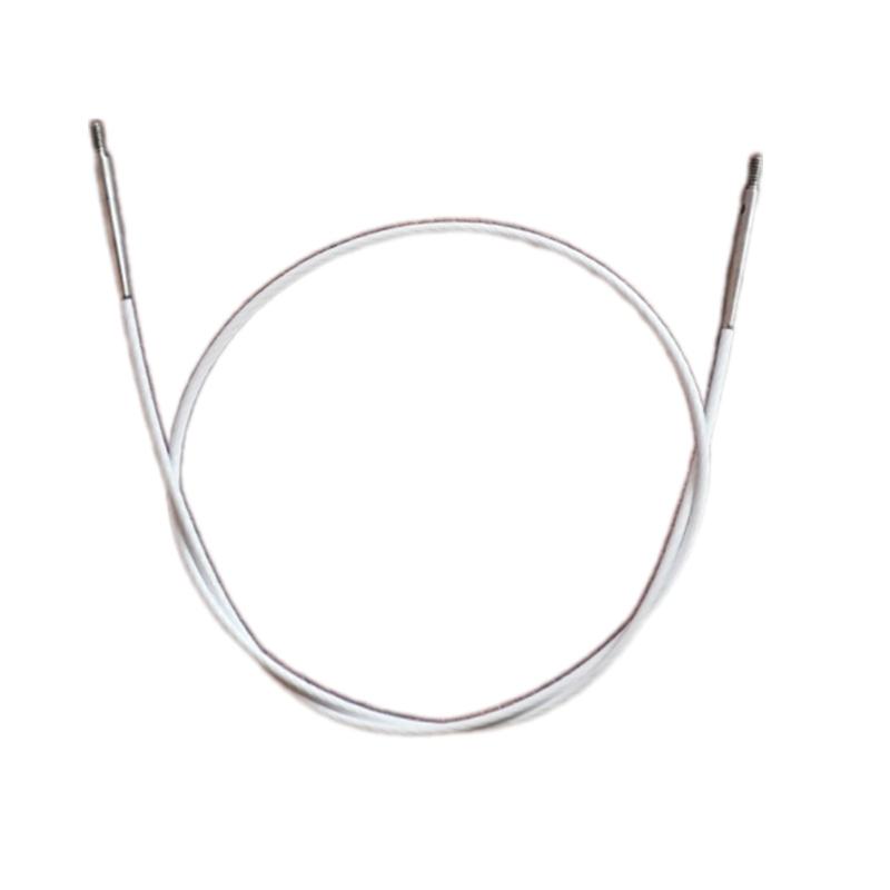 Rotating Swivels Cable Flexible Interchangeable Knitting Needle Cable 20/30/40/50/60/80/100cm for Craft Projects