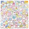 135Pcs/Set Q Funny Seal Mini Diary Manual Stickers DIY Scrapbooks Album Decor Decals Stickers