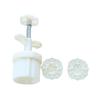 50g Plastic Mooncake Stamps DIY Mooncake Moulds Chinese Characters Shaped Hand-Making DIY Mooncake Moulds for Festival