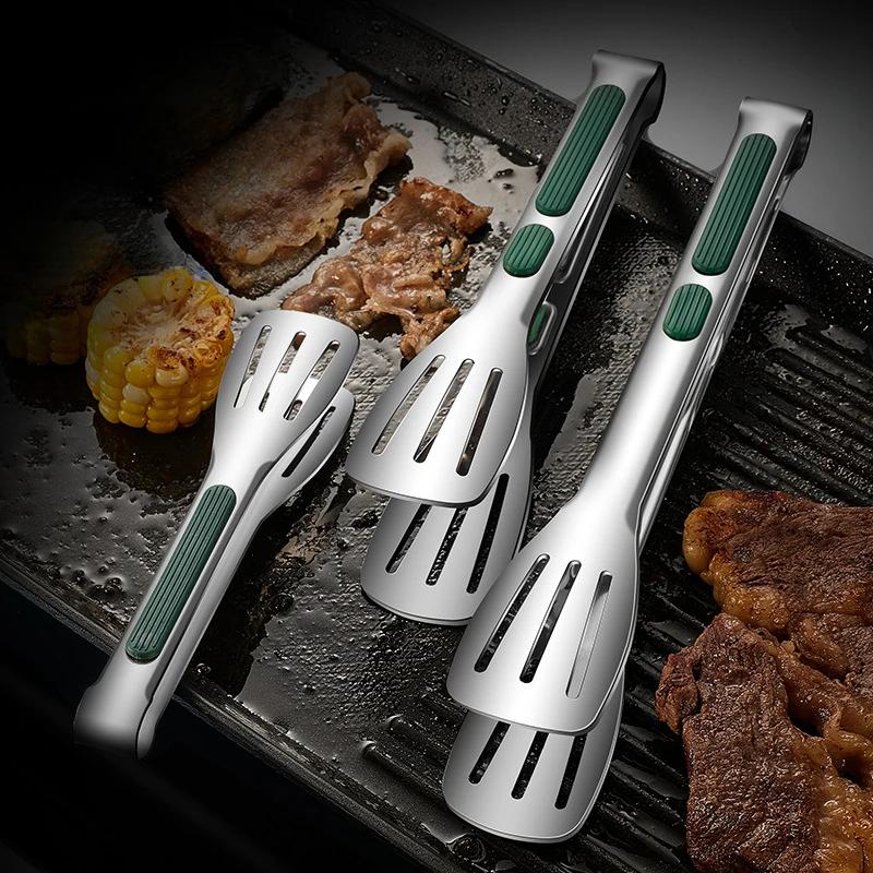 Clip Kitchen Utensil Small Tools Trimmers BBQ Pizza Cookware Silicone Barbecue Tongs Offers and Free Shipping Kitchen Clearance