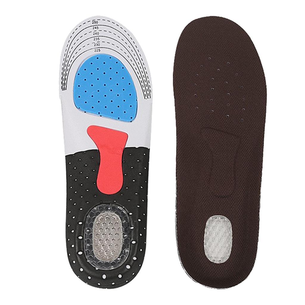1 Pair Orthotic Support Insoles, Shock Absorption Gel Pad