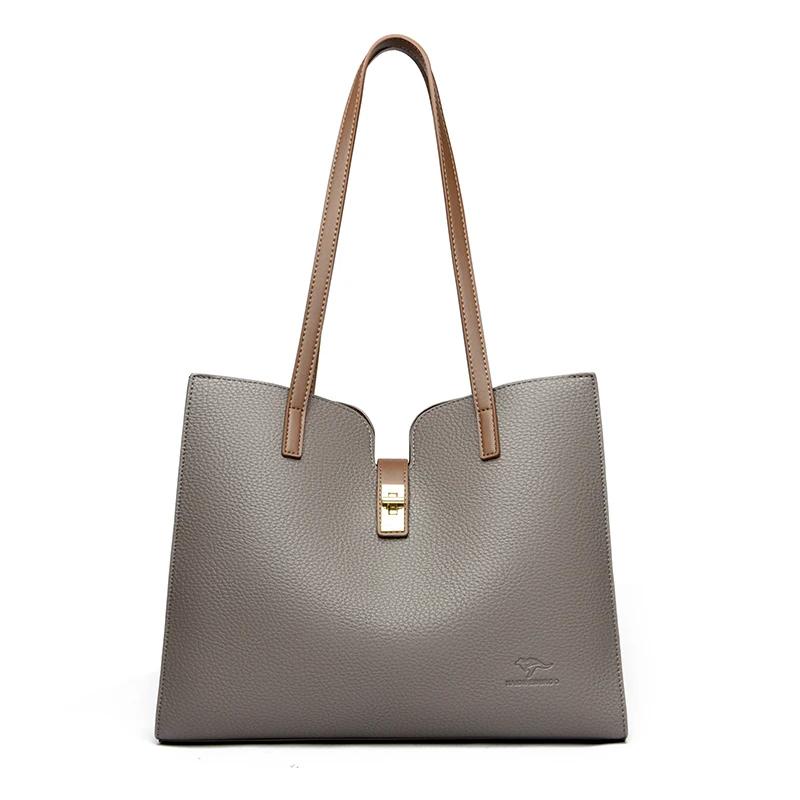 High-quality soft leather crossbody bags for women designer brand shoulder bag casual tote messenger bags