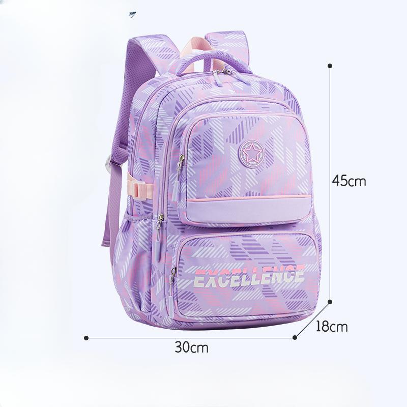 

This Backpack Is Designed for Both Boys and Girls and Has A Large Capacity for High School Students, Reducing Their Burden