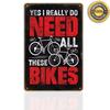 Metal Wall Art Decor 20x30cm Hanging Sign