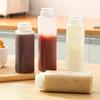 Salad Dressing Squeeze Bottle With Visible Scale, Controlled Quantity, Leak Proof And Fresh-Keeping Tomato Sauce