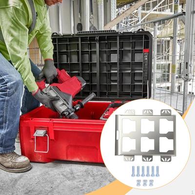 Mounting Plate Van Garage Workshop Storage Organizer High Performance Stainless Steel Sturdy Heavy