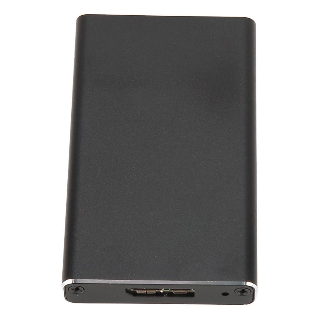 USB3.0 To MSATA Enclosure 6Gbps Support UASP Aluminum Alloy SSD Enclosure for 30x25mm 30x50mm MSATA SSD  (Not Inclube