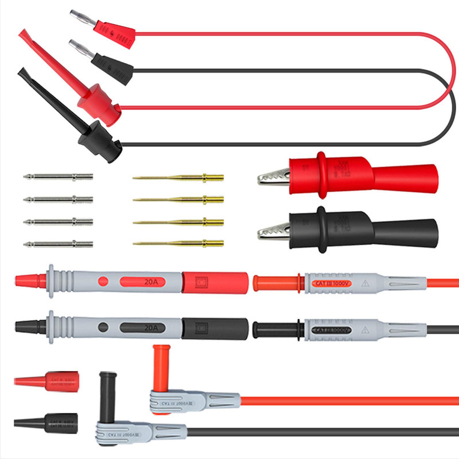 

Multifunctional Test Leads High Sensitivity Probes Precision Multimeter Probe for Voltage Current Resistance Measurement