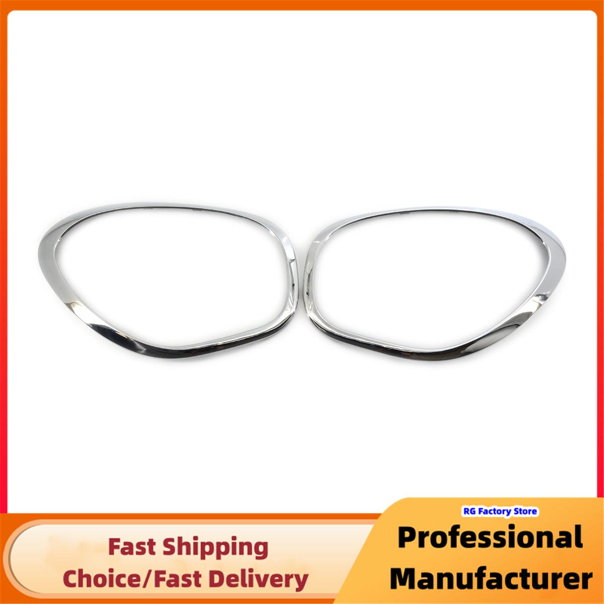 

1 пара декоративная накладка на заднюю фару автомобиля для MINI R60 Cooper Countryman 2011-2016, передняя фара, кольцо, накладка, окантовка